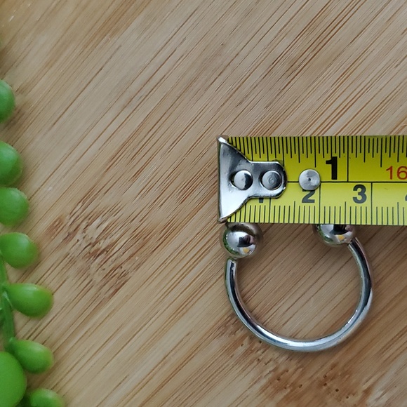 Sterling Silver Ball Student Tipped Belly Ring Unused - Picture 7 of 7